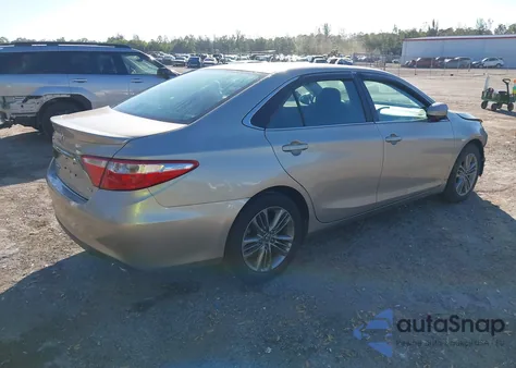 2016 Toyota Camry Se z USA, uszkodzony, nr VIN 4T1BF1FK4GU163948